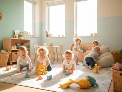 Dzieci w żłobku